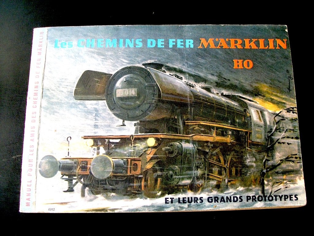 Les Chemins de fer MÄRKLIN et leurs Grands Prototypes - 1959, Collections, Trains & Trams, Utilisé, Train, Enlèvement ou Envoi