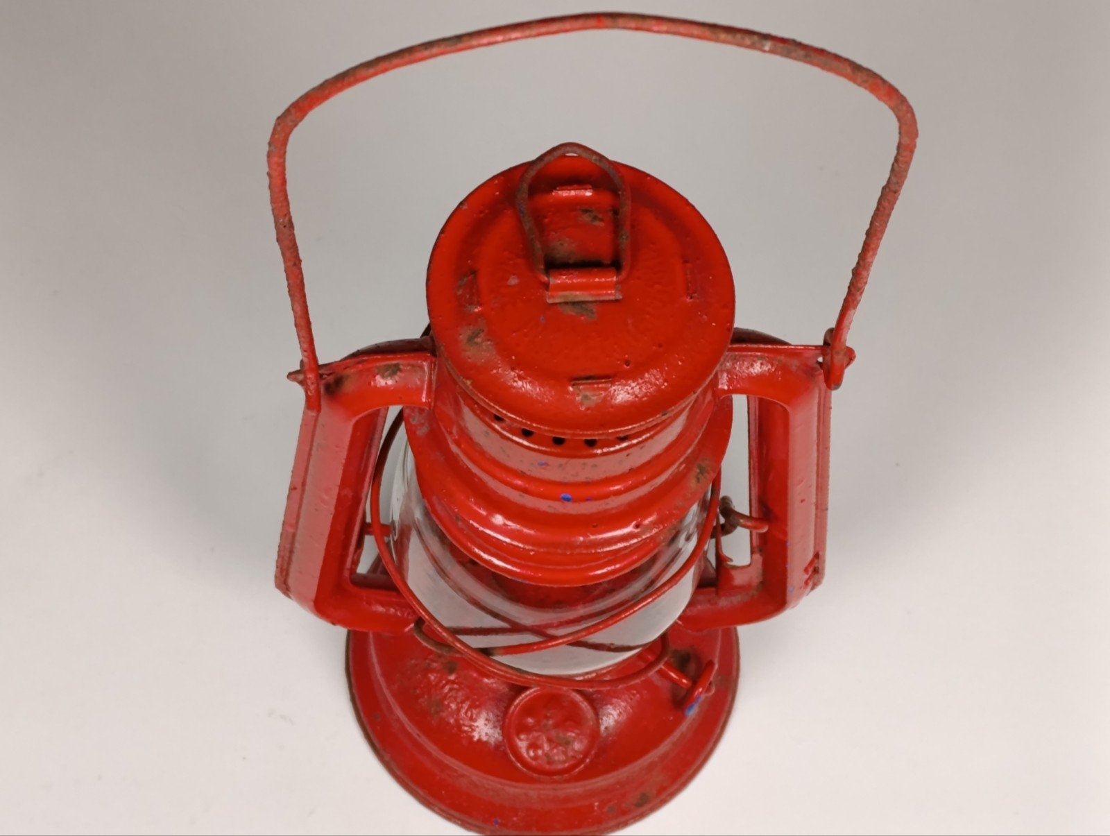 Vintage Meva 863 Stormlantaarn / Olielamp – Tsjechoslowakije, Antiek en Kunst, Ophalen of Verzenden
