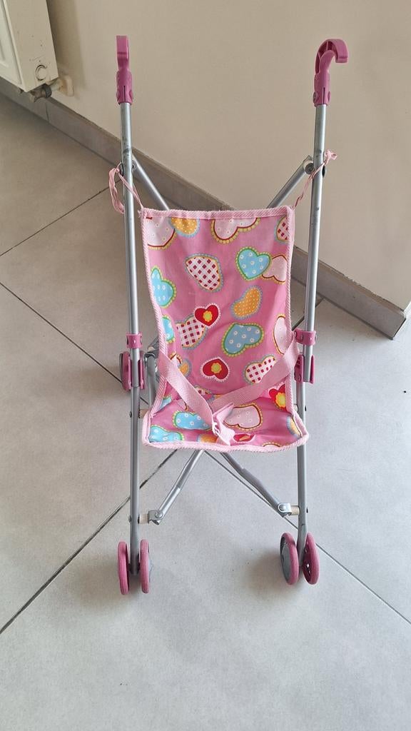 Poppen Buggy, Kinderen en Baby's, Ophalen of Verzenden, Gebruikt, Babypop