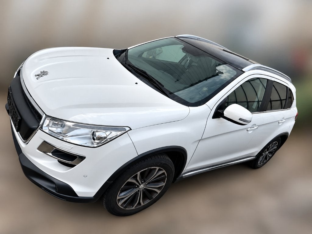 Peugeot 4008 1.6 HDi 4WD (2017) – Full Options / MOTORSCHADE, Auto's, Bluetooth, Wit, Leder, Particulier
