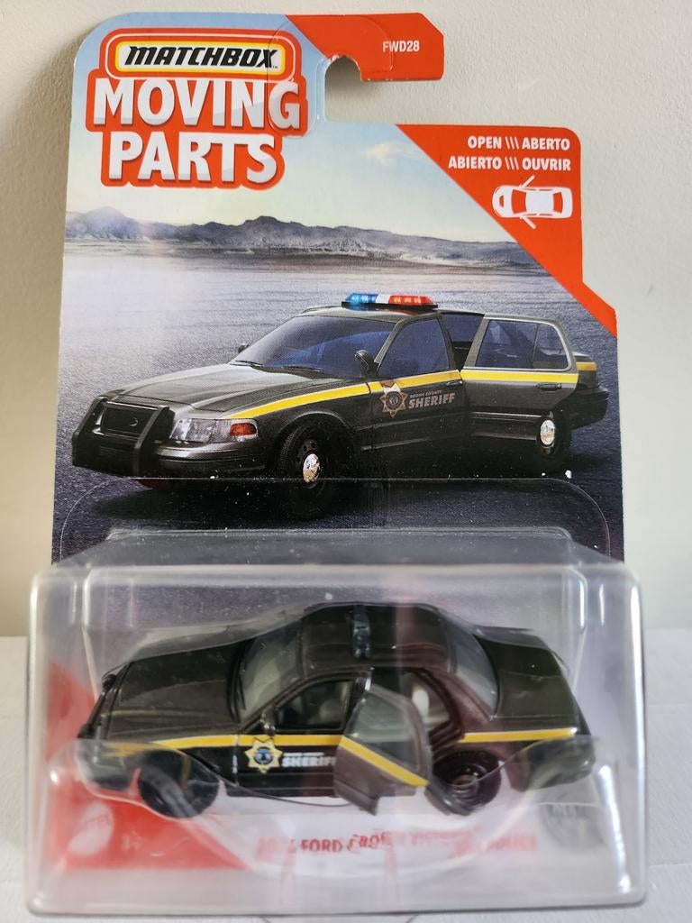 Matchbox Moving Parts 2006 Ford Crown Victoria Police (2020), Hobby en Vrije tijd, Ophalen of Verzenden