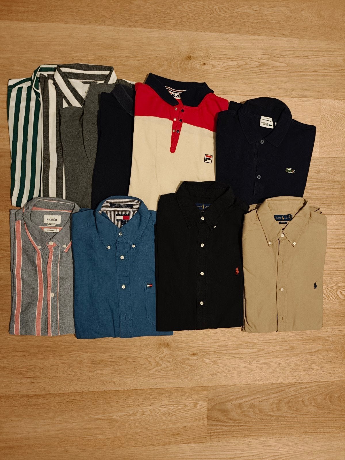 Lot merkkleding Ralph, Tommy, Lacoste, Fila ... maat L/XL, Kleding | Heren, Ophalen of Verzenden, Maat 56/58 (XL)