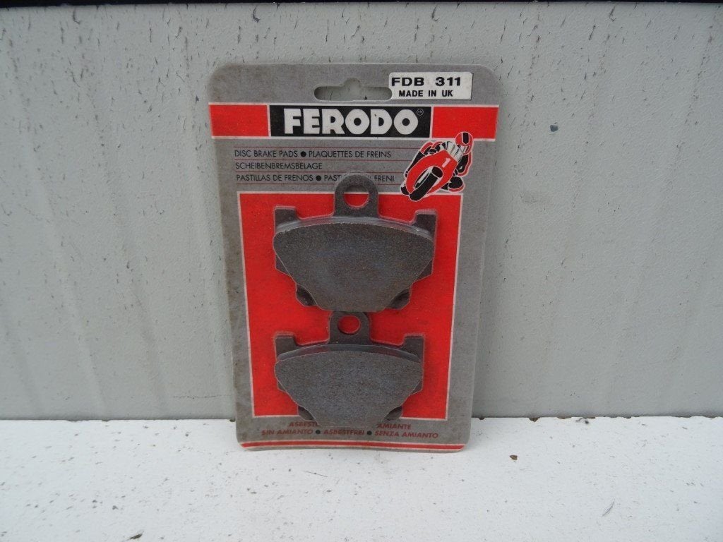 Ferodo  remblokken voorzijde Yamaha RD350 TT600 XT500 XT600, Motoren, -, -, Nieuw, Ophalen of Verzenden