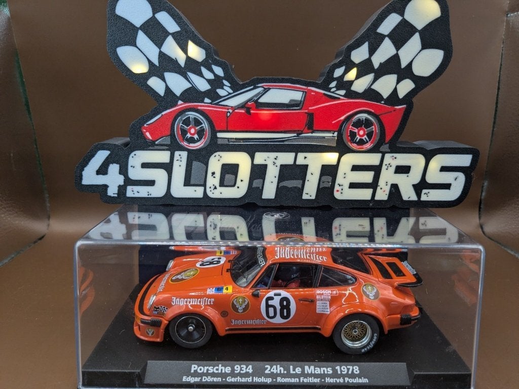 Fly Porsche 934 #68 24h Le Mans 1970 Jagermeister, Enlèvement ou Envoi, Utilisé, Voiture, Autres marques
