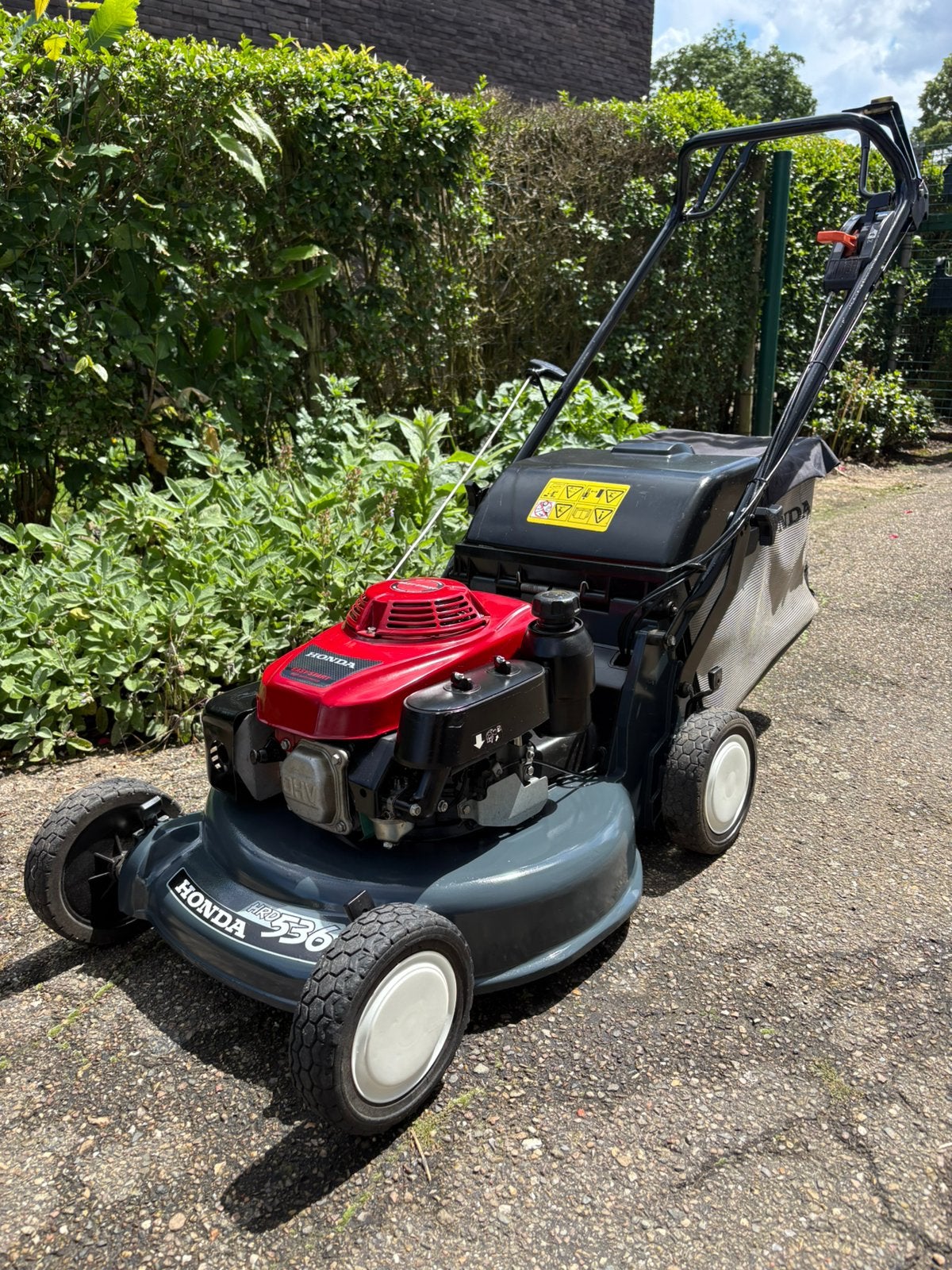 Grasmaaier Honda HRD536 zelftrekker/hydrostatic/meskoppeling, Jardin & Terrasse, Tondeuses à gazon, Comme neuf, Tondeuses à gazon à essence