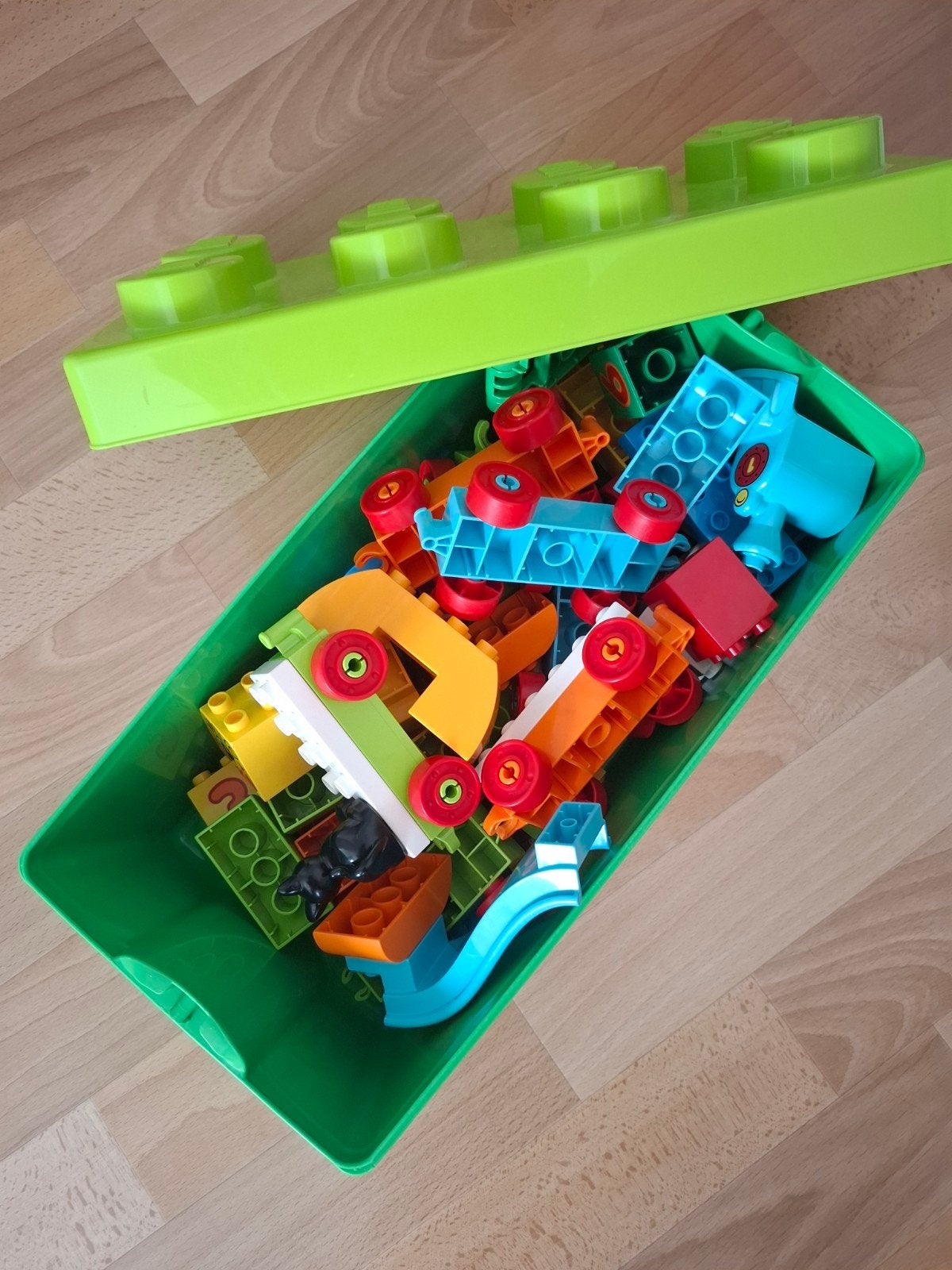 Duplo trein, Ophalen, Zo goed als nieuw, Complete set, Duplo