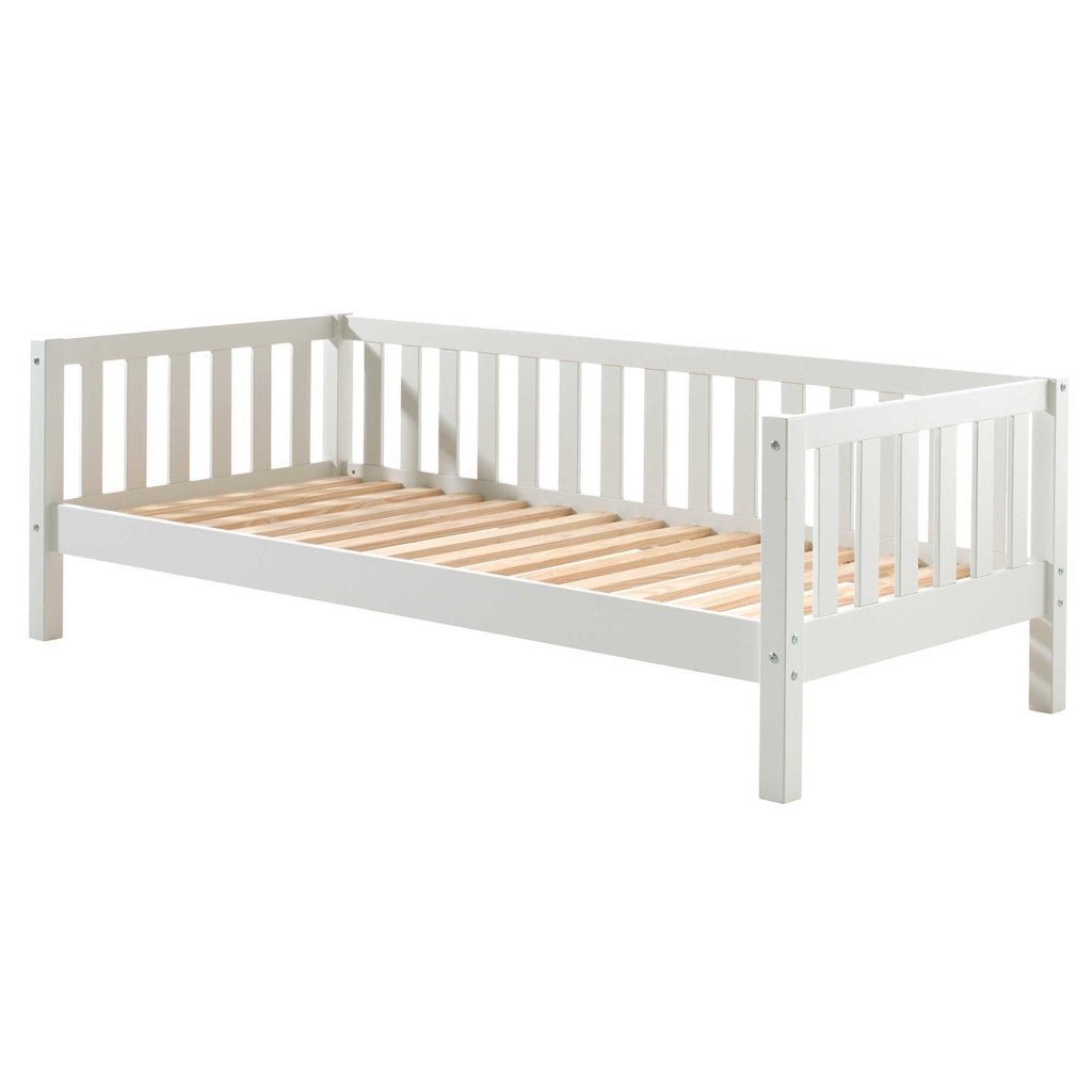 Lit banquette blanc en pin 200x90, 90 cm, Enlèvement, Scandinave, 200 cm