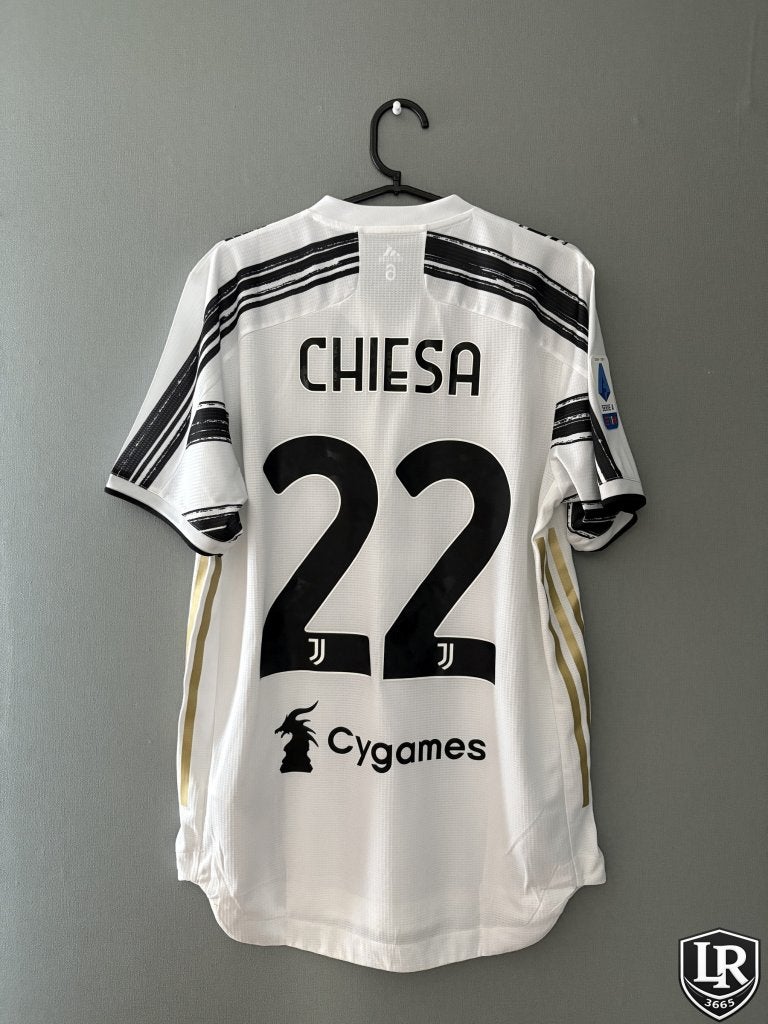 Federico Chiesa ~ Matchworn Juventus Shirt, Verzamelen, Verzenden, Zo goed als nieuw, Shirt