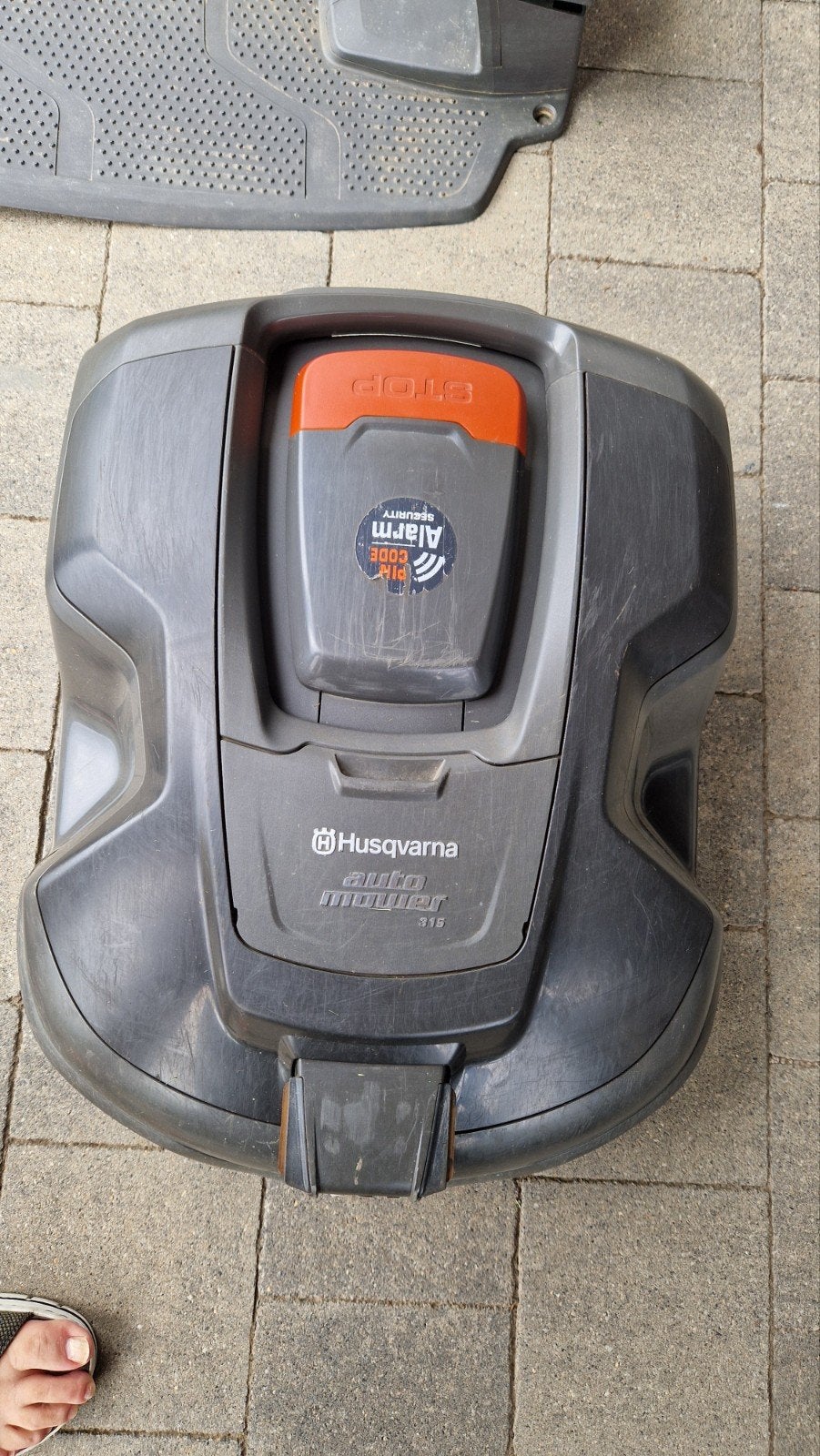tondeuse robot husqvarna 315, Enlèvement