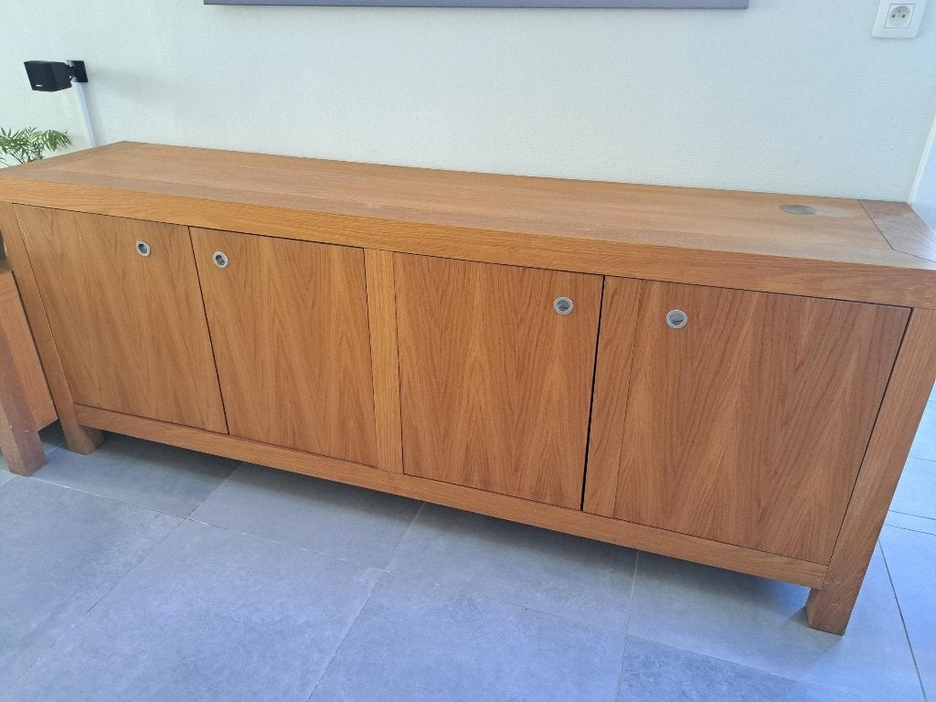 eetkamer uitzet, kan ook apart, Maison & Meubles, Salles à manger complètes, Utilisé, 4 à 6 chaises, Enlèvement