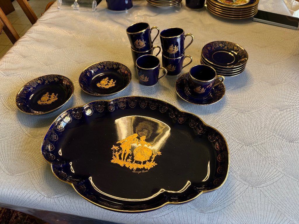 Servies Limoges, Ophalen