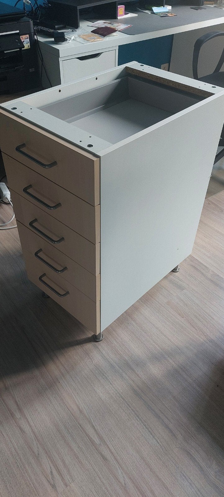 Kast met 5 lades, Huis en Inrichting, Kasten | Ladekasten, Ophalen, Minder dan 50 cm, 5 laden of meer, Zo goed als nieuw