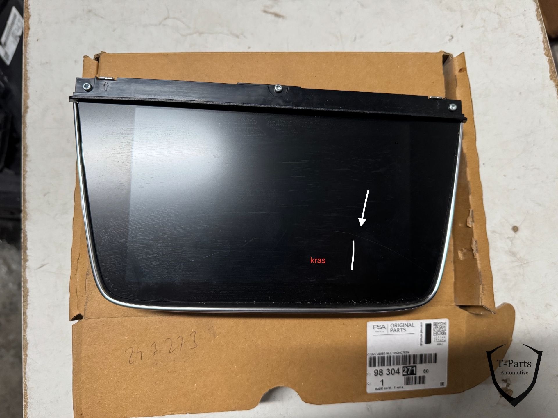 opel grandland X scherm navigatie Display Interieur 98304271, Gebruikt, Opel Automobile GmbH, Kontakt@opel-infoservice.de, Opel