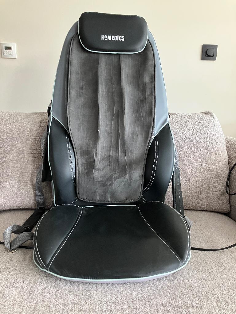 Homedics cocoon shiatsu back massagestoel, Ophalen, Zo goed als nieuw, Massagestoel of Kussen