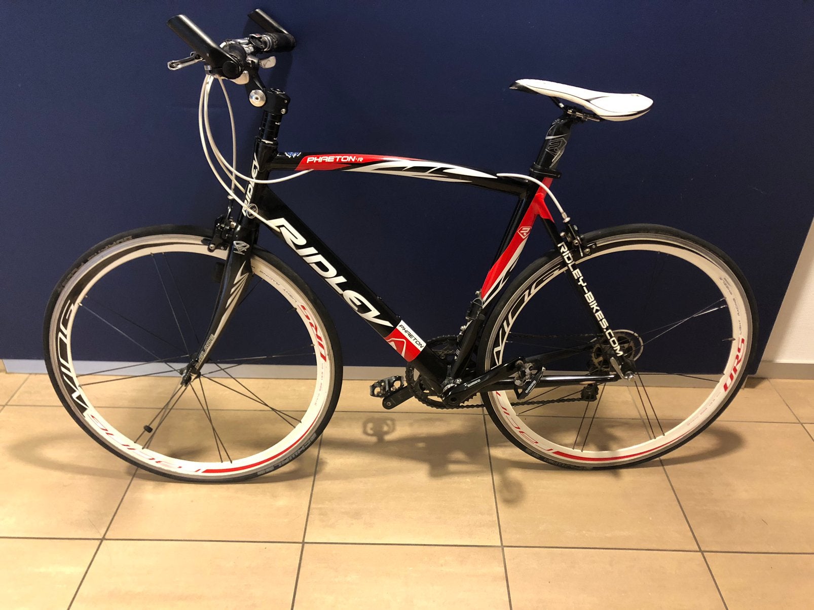Koersfiets Ridley Phaeton (plat stuur)/goede staat, Fietsen en Brommers, Ophalen