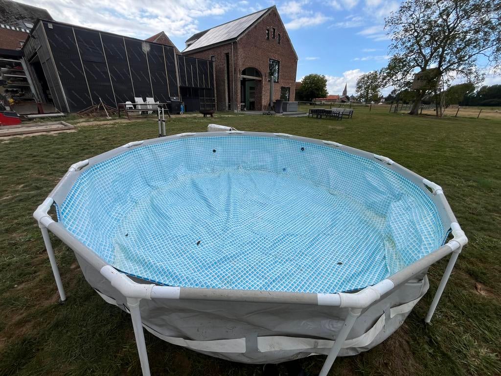 Diamètre de la piscine Intex : 3,66 mètres, Jardin & Terrasse, Rond, Enlèvement, Utilisé, Piscines hors sol