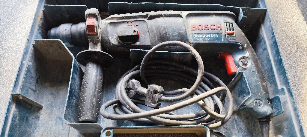 Foreuse burineuse bosch bleu, Bricolage & Construction, Enlèvement ou Envoi, Utilisé, 600 watts ou plus, Mécanisme de percussion