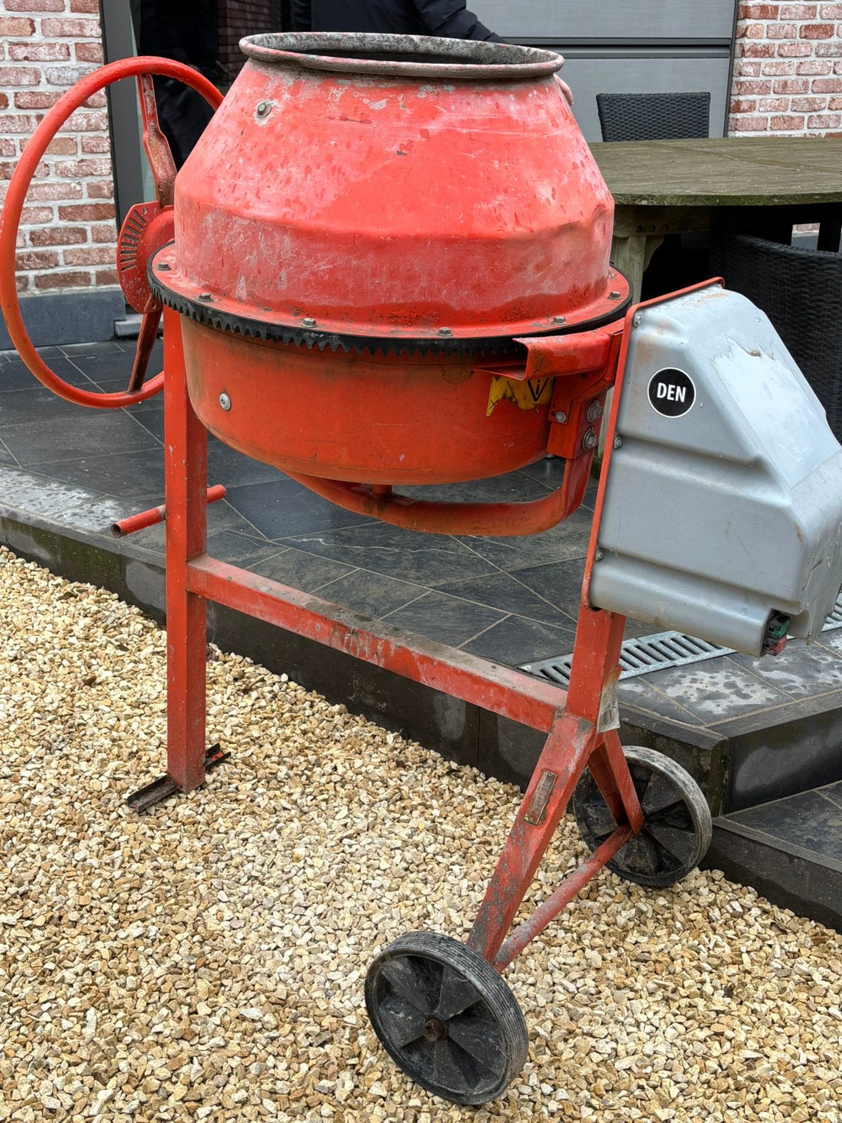Atika comet 130 s betonmolen, Doe-het-zelf en Bouw, Ophalen, Gebruikt