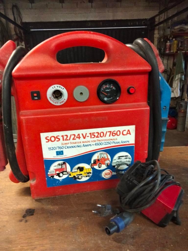 Jump Starter, Ophalen