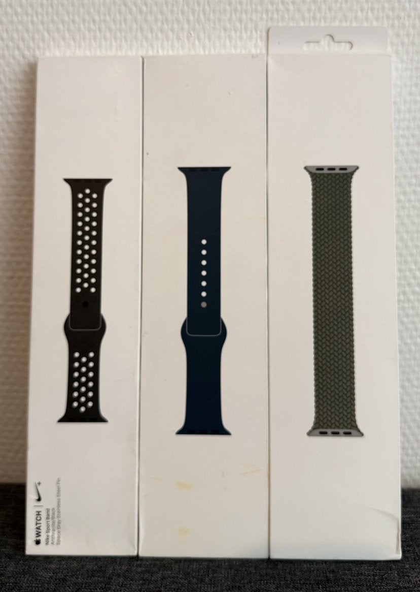 Apple Watch bandjes origineel, Ophalen, Zo goed als nieuw, Zwart