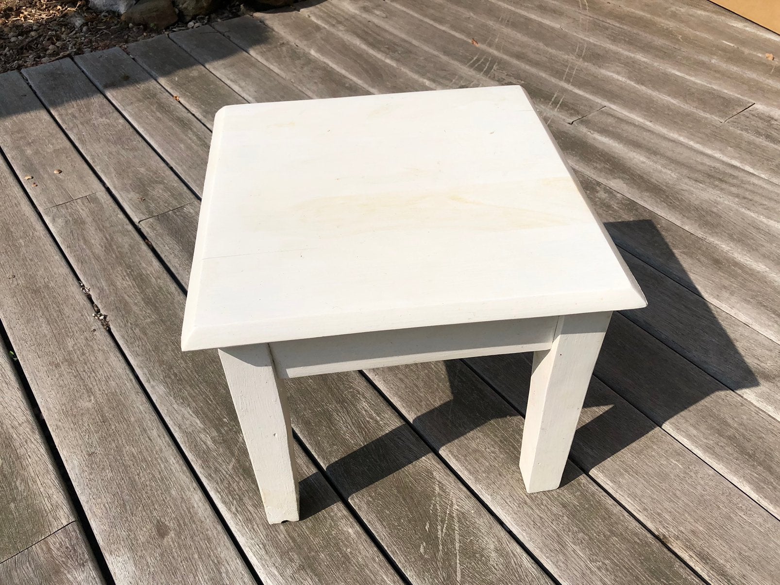 Bijzettafel, Ophalen, Minder dan 45 cm, Vierkant, Zo goed als nieuw