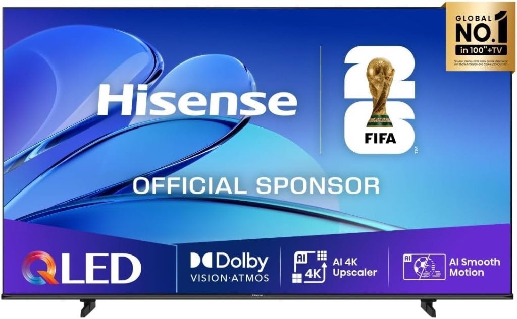 HISENSE 43E71Q - Ultra HD 4K - QLED-tv - 43 inch - 2025, Audio, Tv en Foto, Televisies, QLED, Zo goed als nieuw, 40 tot 60 cm