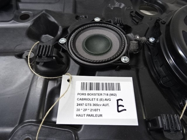 HAUT PARLEUR / ENCEINTE Porsche 718 Boxster (982), Utilisé, Porsche
