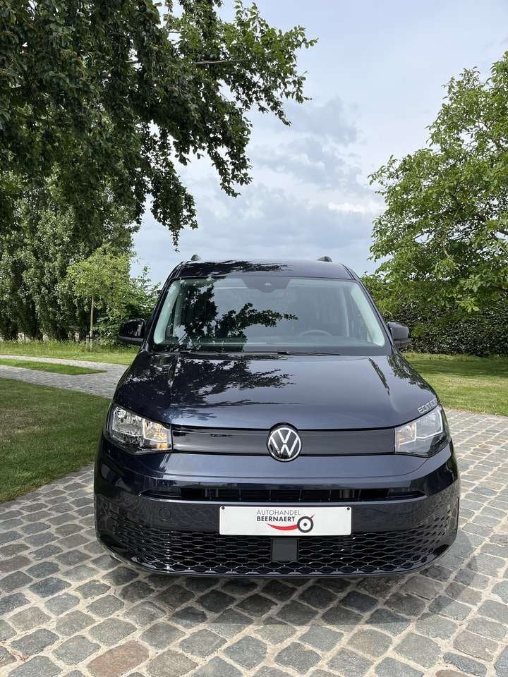 Volkswagen Caddy 2.0 TDi/1eignr/68900km/Cruise/Clima/Pdc/Ha, Auto's, 0 kg, 75 kW, Monovolume, Zwart