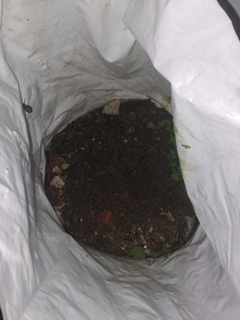 Gratis zakken aarde met steentjes, Enlèvement, Utilisé, Sable pour béton