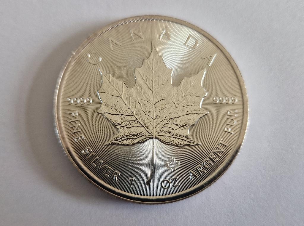 Maple Leaf  1 troy ounce, Postzegels en Munten, Ophalen of Verzenden, Zilver