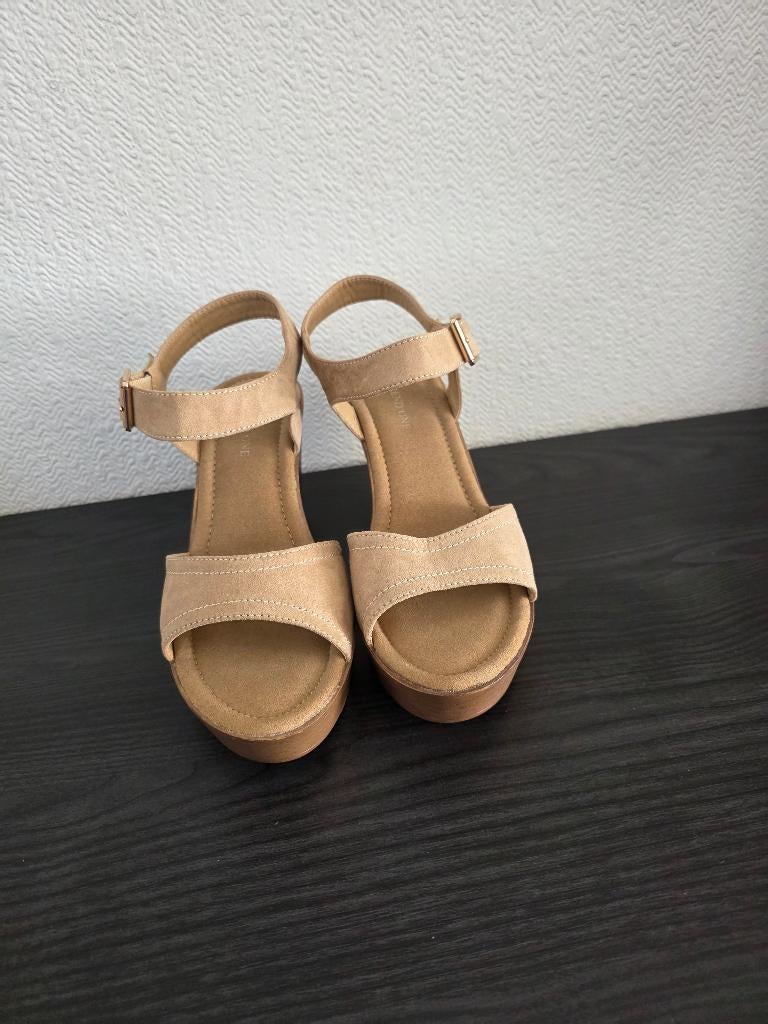 sandalen, Ophalen, Beige, Sandalen of Muiltjes, Trend One