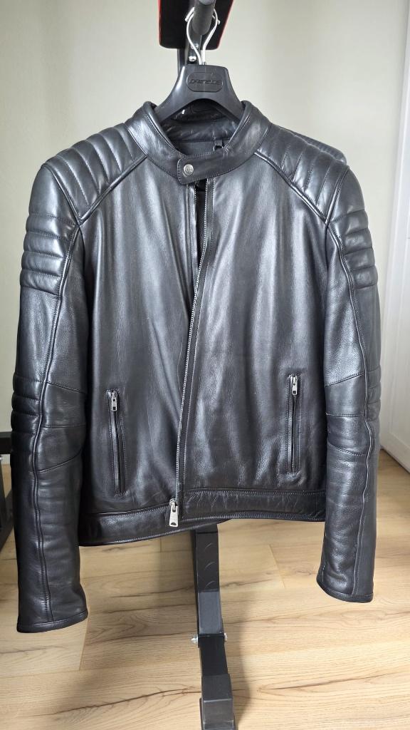 Veste moto 4 xl cuir nappa, Motos, Enlèvement ou Envoi, Neuf, sans ticket, Hommes, Manteau | cuir