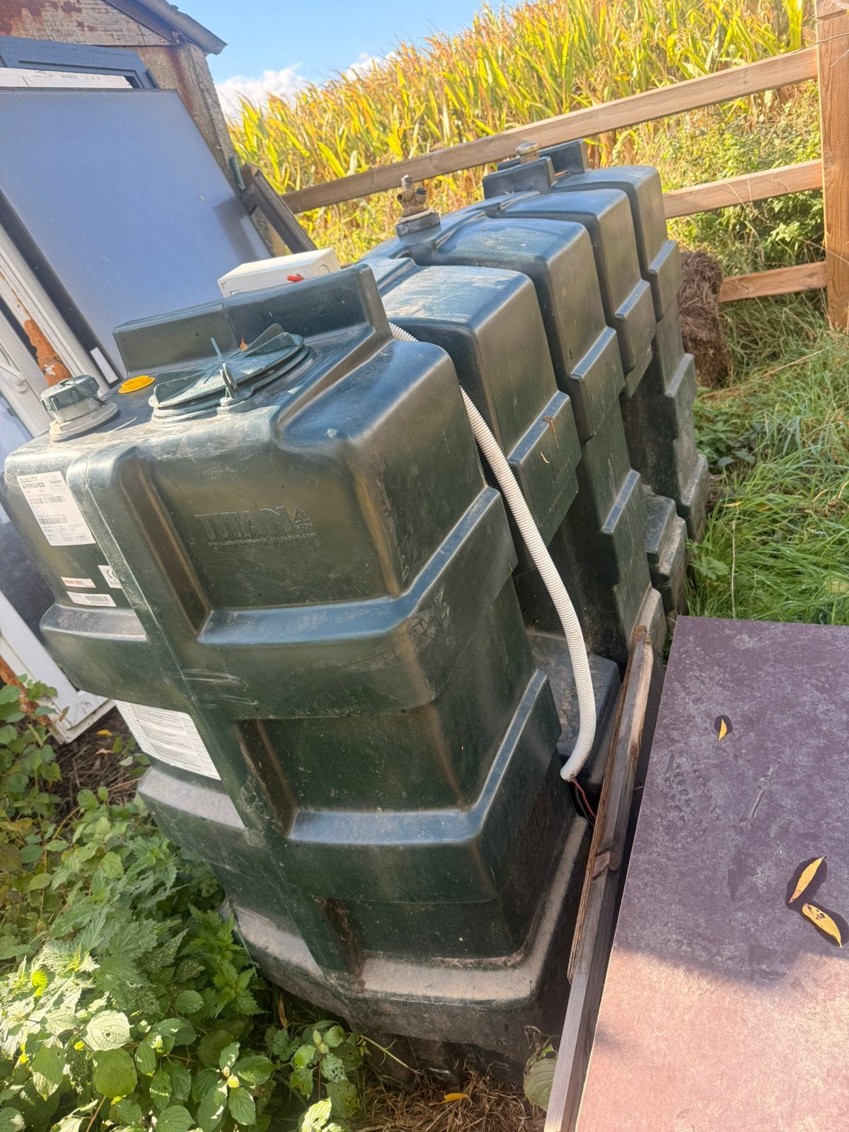 Mazout tank zo goed als nieuw, Doe-het-zelf en Bouw, Ophalen of Verzenden, Zo goed als nieuw