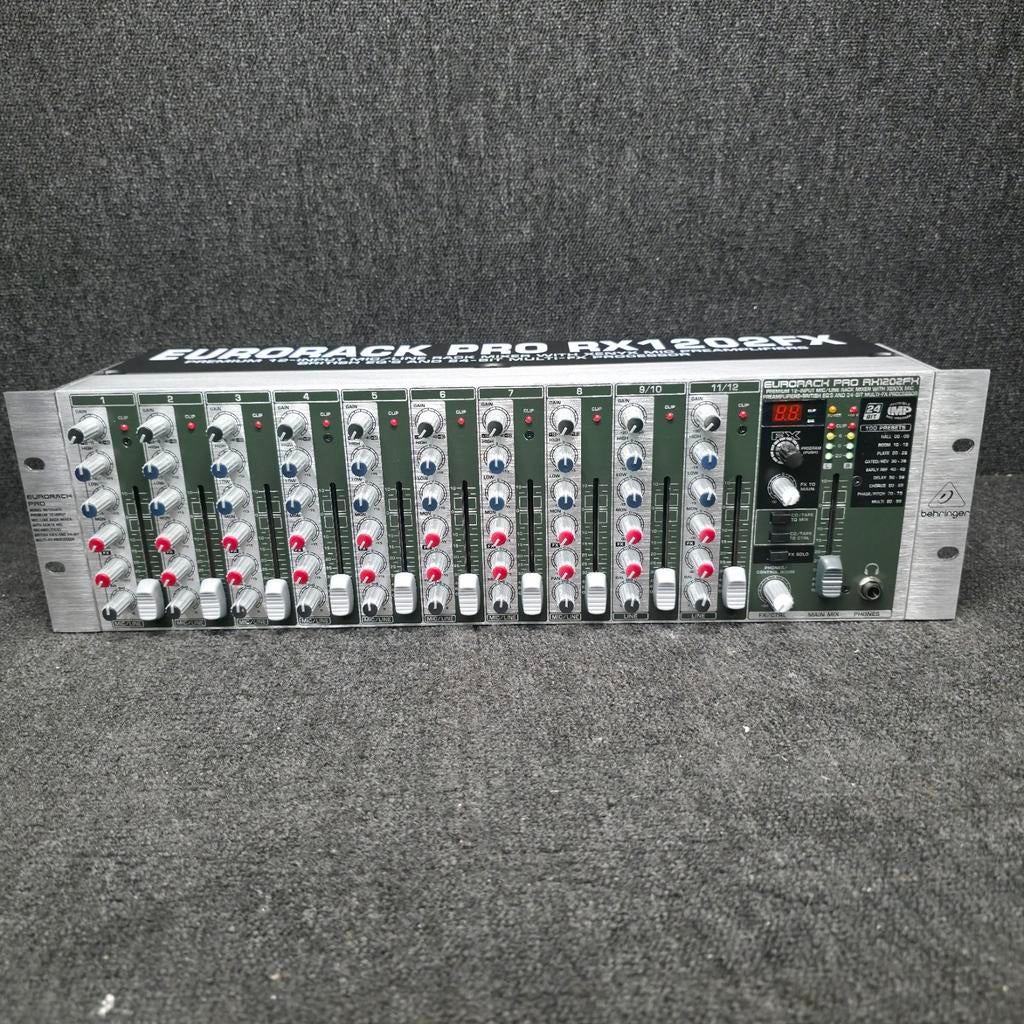 BEHRINGER    RX1202FX   rackmixer   nieuw !!, Audio, Tv en Foto, Luidsprekerboxen, Ophalen of Verzenden