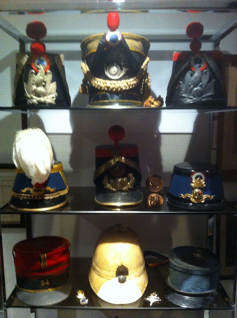 casque francais 14/18 allemand , de 1 a 24, Collections, Enlèvement ou Envoi, Armée de terre, Casque ou Béret