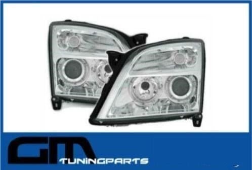 # Angel eyes koplampen opel vectra C1 # chrome uitvoering, Neuf, -, Opel, -