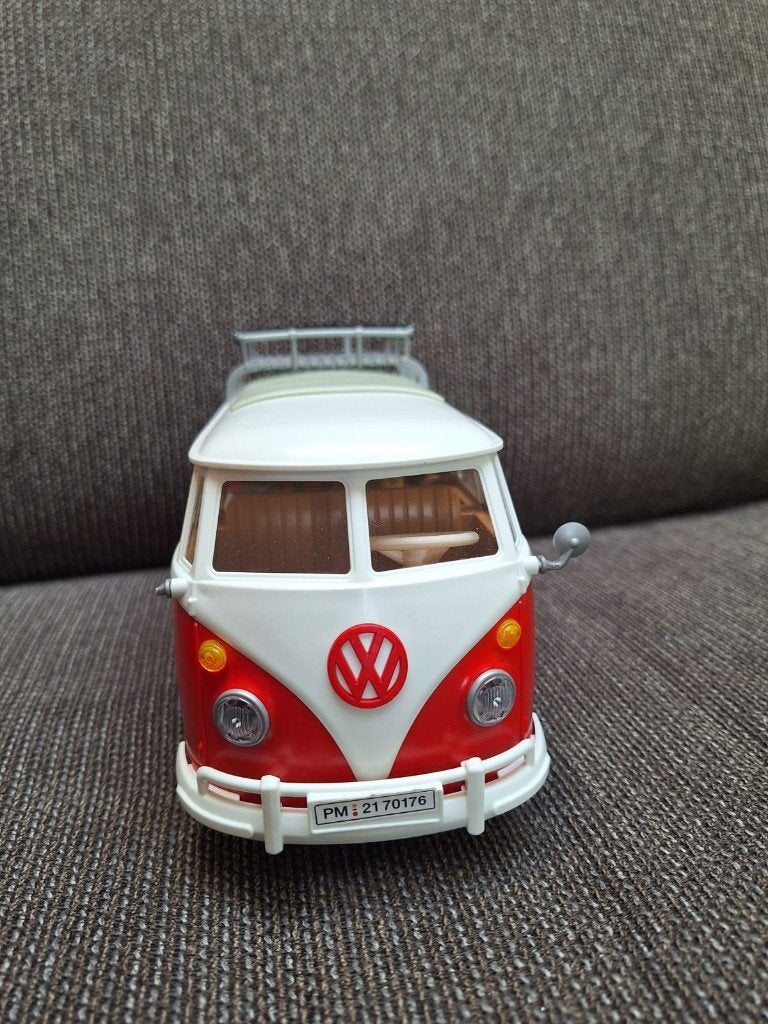 VW busje Playmobil, Kinderen en Baby's, Ophalen of Verzenden, Gebruikt, Complete set, Voertuig