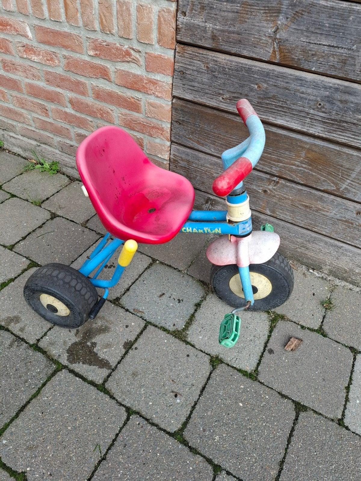 driewieler kinderfietsje, Ophalen, Gebruikt
