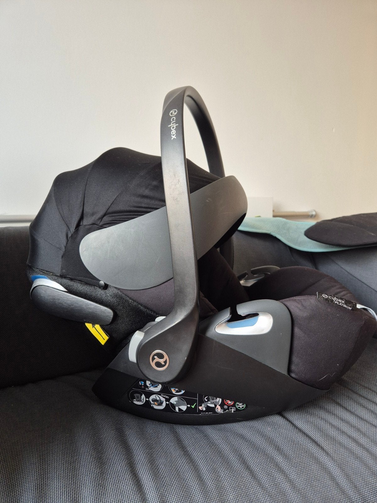 Cybex z cloud i-size, Enlèvement