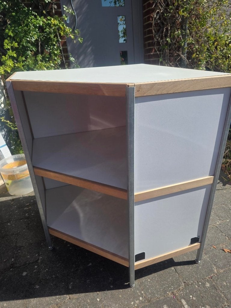 Meuble de coin Kwelox blanc 90x80x40cm, Enlèvement, Comme neuf