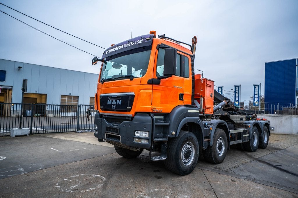 MAN TGS 35.440 BB - 8X8 - AJK, Autos, Camions, Entreprise, Air conditionné, Vitres électriques, Attache-remorque, MAN, Diesel