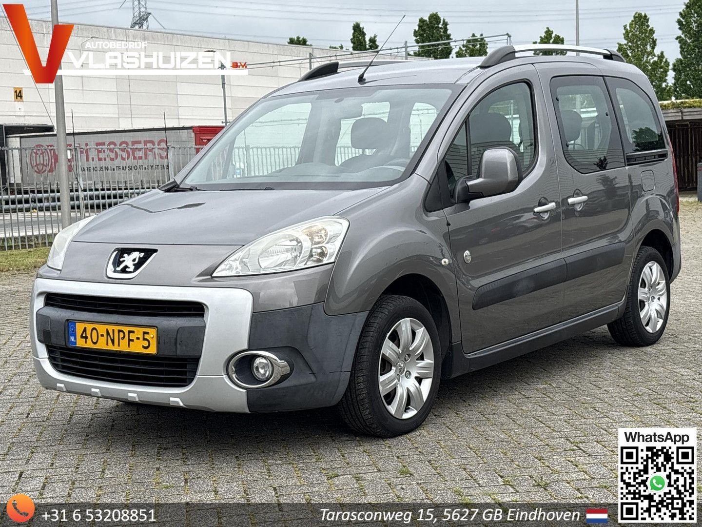 Peugeot Partner Tepee 1.6 VTi Outdoor | Dubbel Cabine | Airc, Auto's, Monovolume, Handgeschakeld, 169 g/km, Overige kleuren