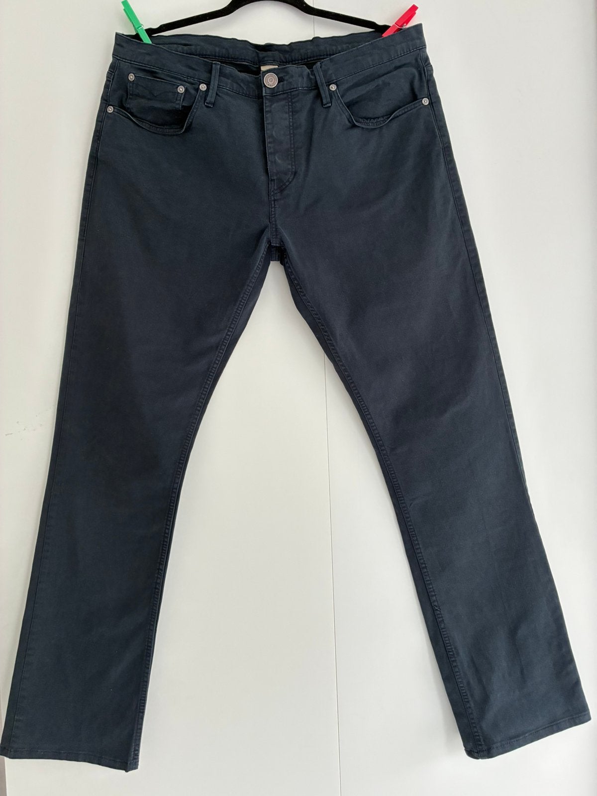 Burberry heren broek maat W36, Ophalen of Verzenden, Gedragen, Blauw, W36 - W38 (confectie 52/54)