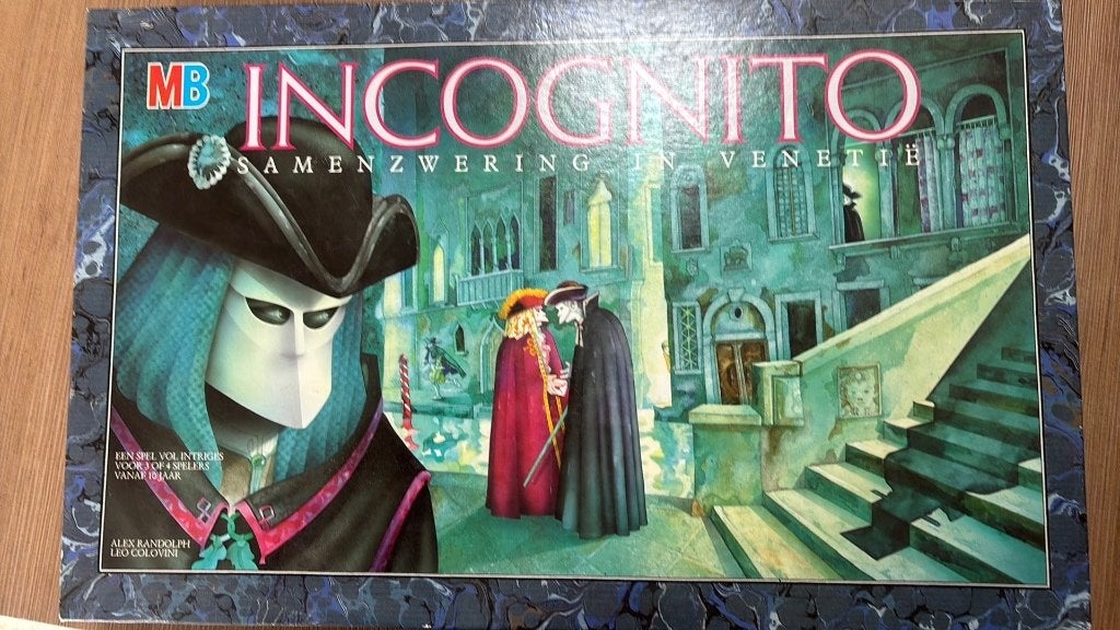 Incognito, Hobby en Vrije tijd, Drie of vier spelers, Ophalen of Verzenden, Gebruikt, MB spellen