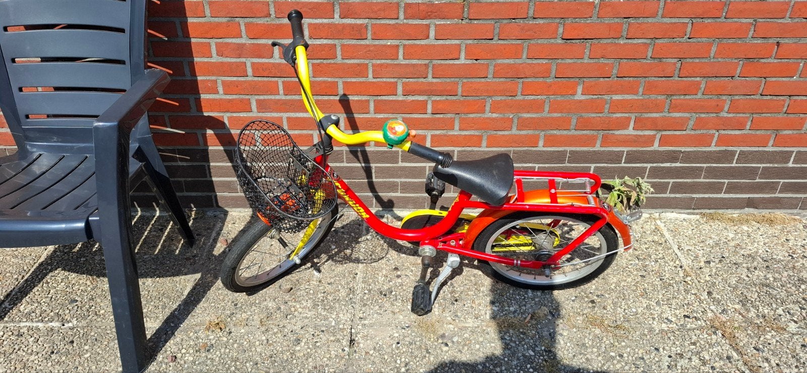 Kinderfiets, Ophalen