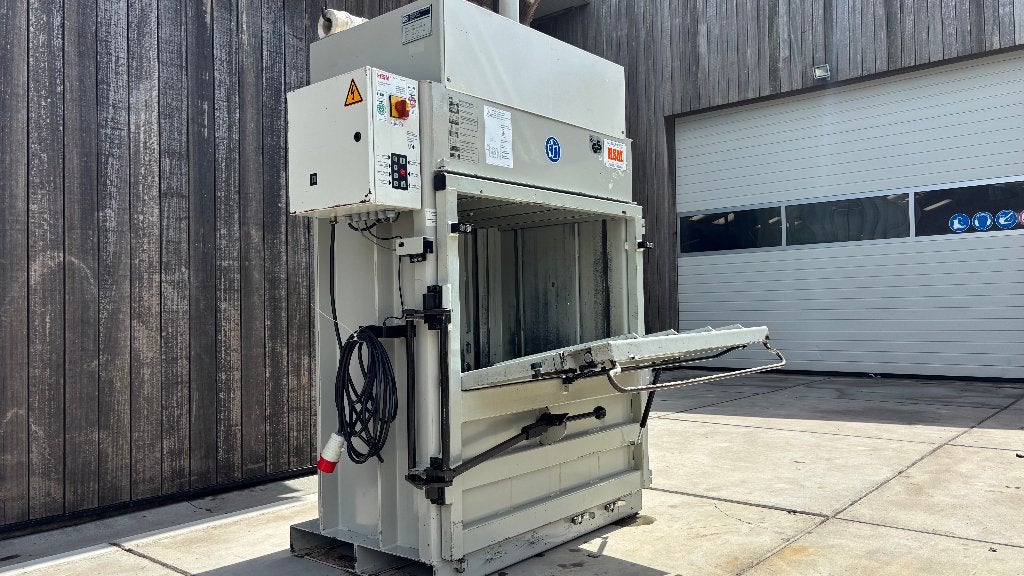 Balenpers HSM 155 VL Kartonpers Plasticpers Recycle Duurzaam, Ophalen of Verzenden