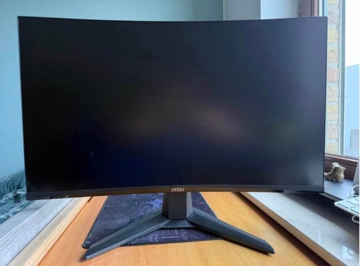 MSI curved scherm, Ophalen, Zo goed als nieuw