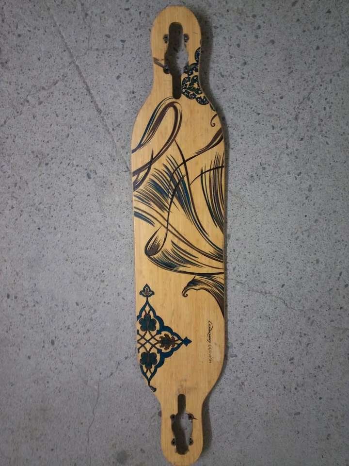 Loaded Dervish Flex 2 Longboard Deck, Enlèvement ou Envoi, Utilisé, Skateboard, Longboard