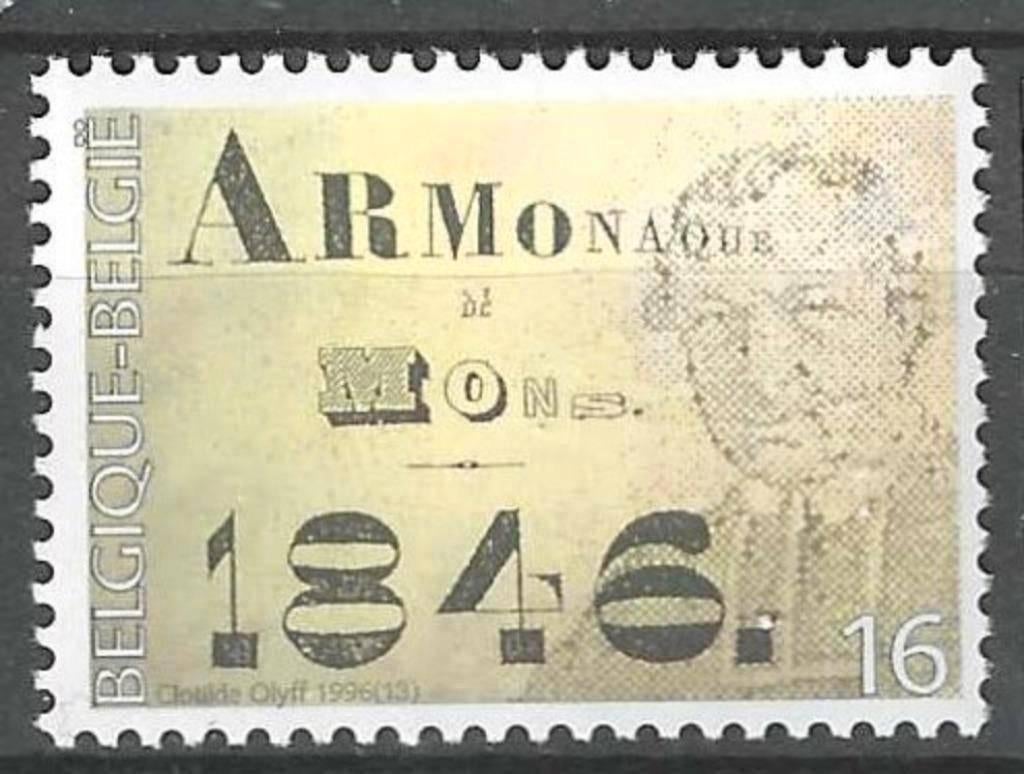 Belgique 1996 - Yvert 2665 /OBP 2664 - Armonaque de Mon (PF), Envoi, Non oblitéré, Neuf