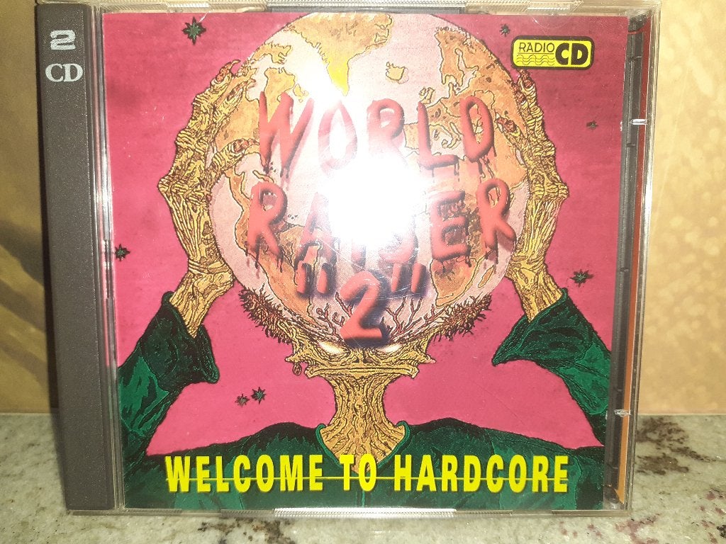 Worldraiser 2, Bienvenue chez Hardcore, 2CD, CD & DVD, CD | Dance & House, Hardcore, Enlèvement ou Envoi, Comme neuf, Compilation